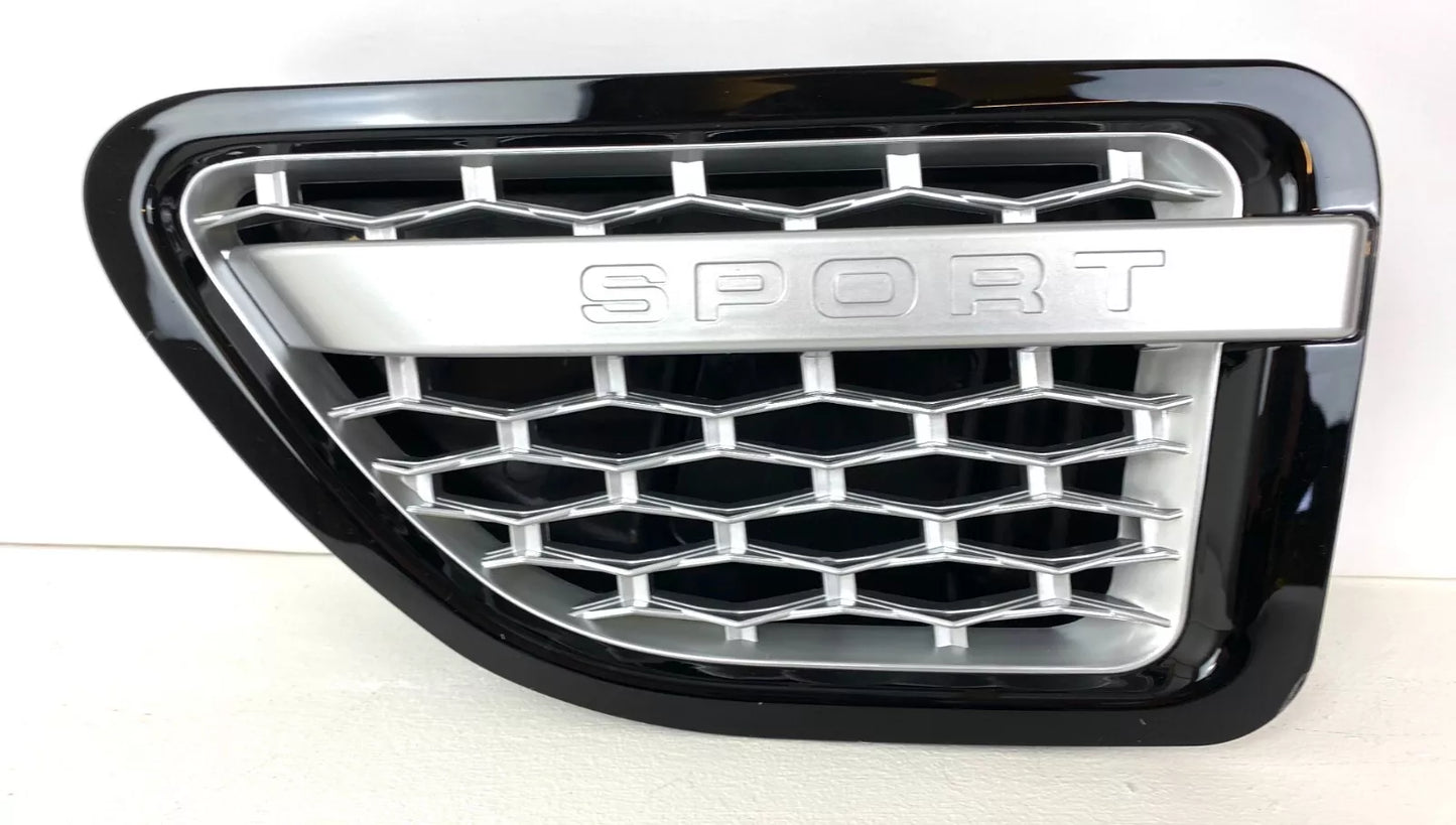 Front Grille for Range Rover Sport L320 (05-09) Autobiography Look Silver Black
