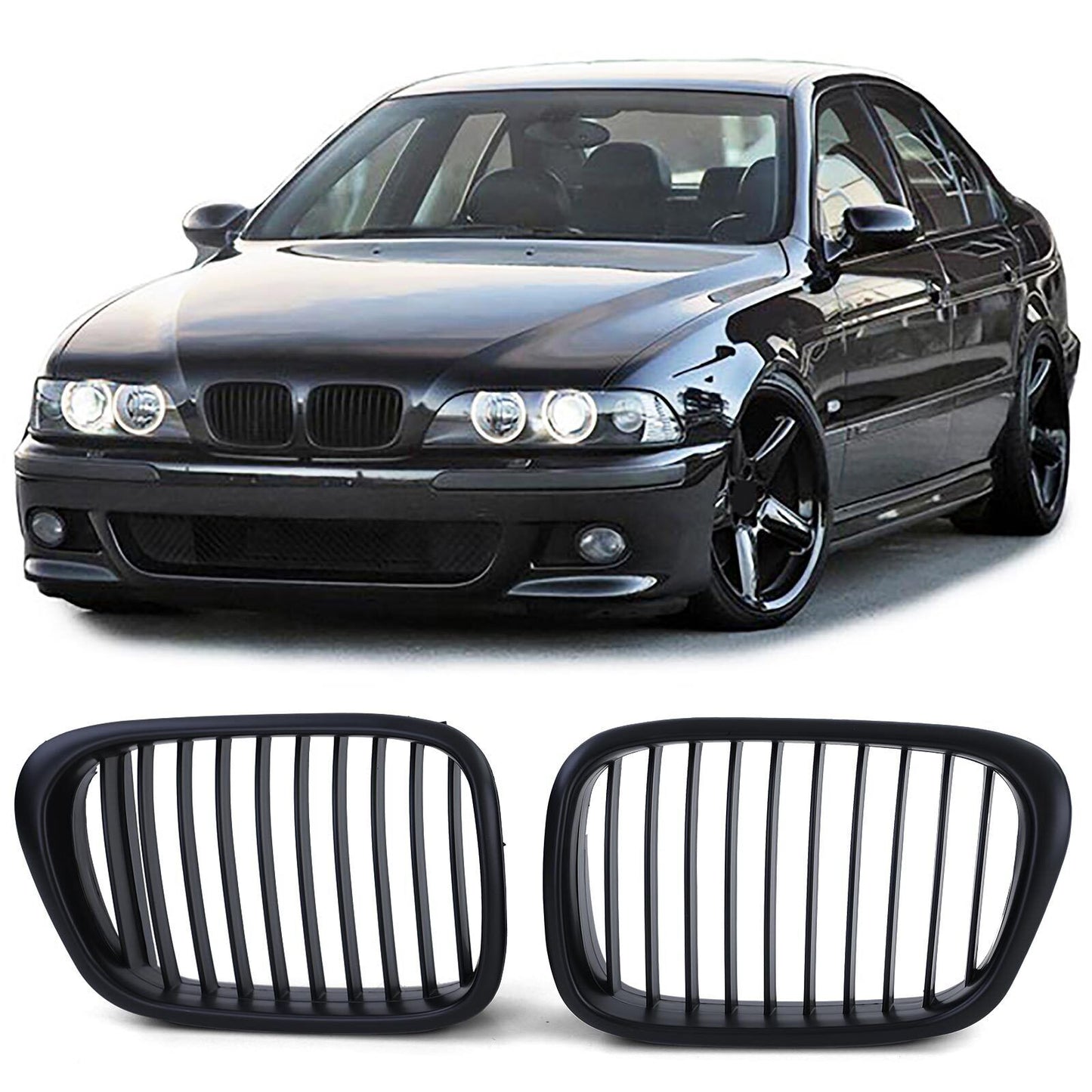 Griglia Sport Performance Nero Opaco aftermarket compatibile con BMW Serie 5 E39 95-03