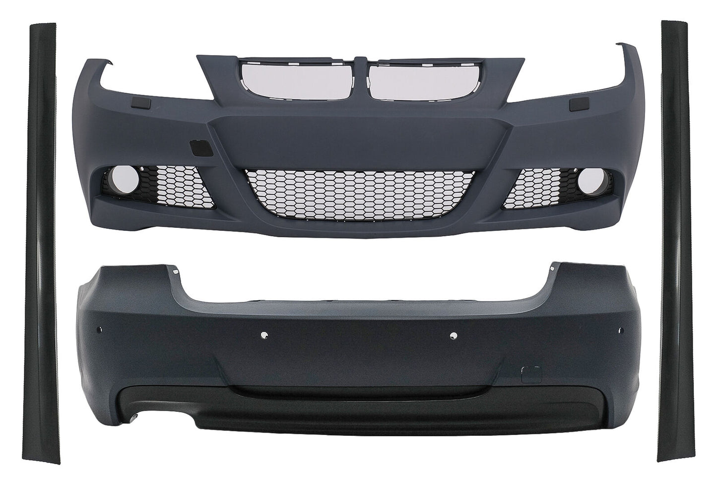 Kit carrozzeria per BMW 3 E90 05-08 Paraurti Minigonne M-Technik Design