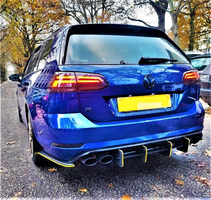 💙Diffuser suitable for VW Golf R MK7.5 ESTATE WAGON💙 