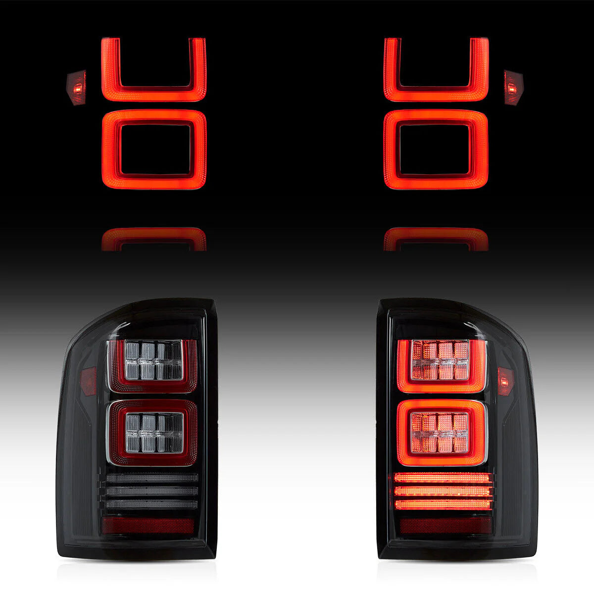 Gruppi ottici posteriori FULL LED GMC Sierra 1500 2500 3500 2014-2018