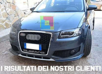 ⭐PARAURTI RS3 ANTERIORE ADDATO PER AUDI A3 8P 2005-2008 LOOK RS3⭐