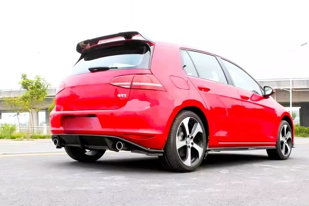 💙KIT Gloss Black Spoiler suitable for VW Golf R GTD GTI💙