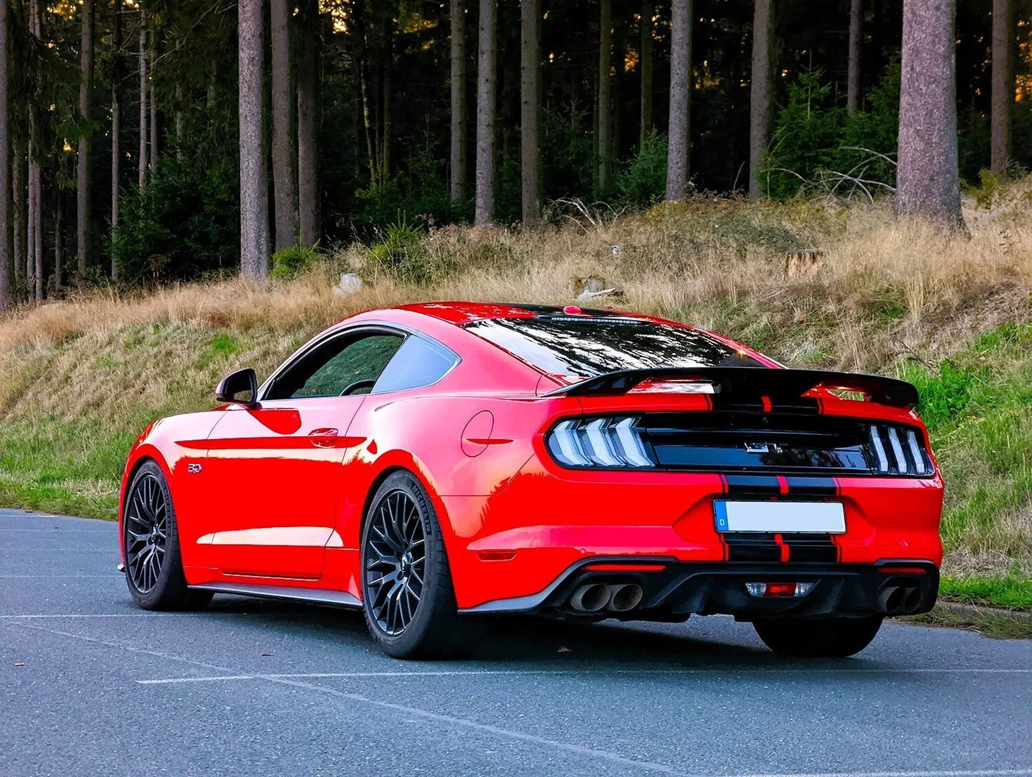 💯Glossy Black Spoiler KIT suitable for Ford Mustang Shelby GT500💯