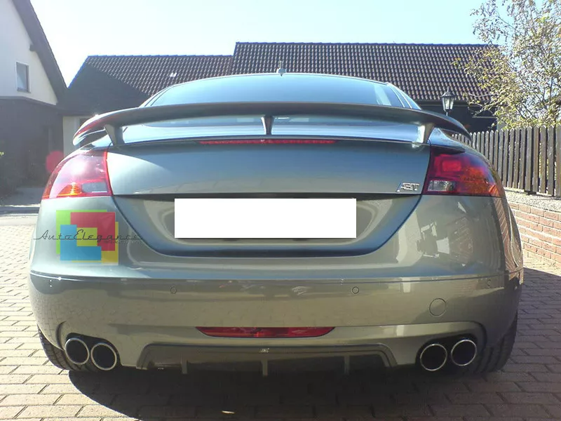 💕0724 DIFFUSORE SOTTO PARAURTI POSTERIORE AUDI TT 8J 2006-2014💕