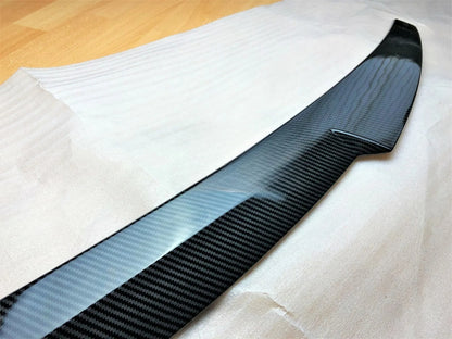 🔥KIT Spoiler Posteriore Nero Lucido Adatto Per Audi A4 B9 Berlina 🔥