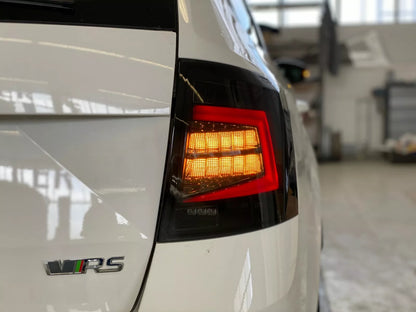 Fanali Posteriore LED per Ford Transit Custom dal 2012 Fanale Posteriore Nero Luci Posteriore