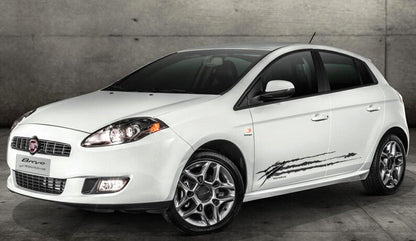 MINI SKIRTS SUITABLE FOR FIAT BRAVO 2 ( 2006-2014 ) SPORT STYLE 