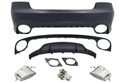 Paraurti posteriore adatto per Audi A5 8T Coupe Cabrio (2007-2015) RS5 Design