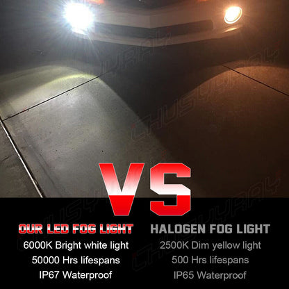 For 2012-2014 Toyota Camry SE Front Bumper Halogen Fog Lights Left Right 