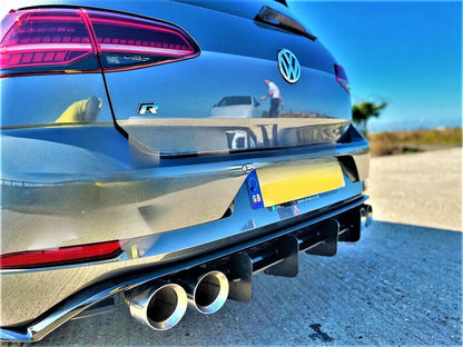 😎KIT Diffusore adatto per VW Golf R MK7.5 2016-2020😎