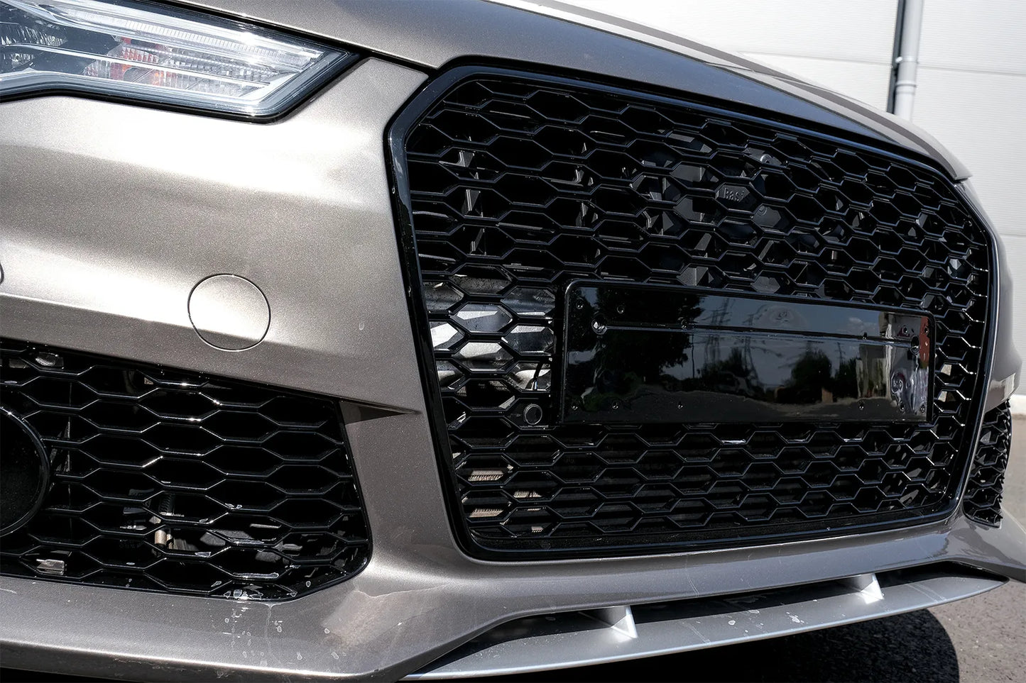 ⭐Paraurti Anteriore per Audi A6 C7 4G Facelift 2015-2018 RS6 Look Con Griglia S⭐