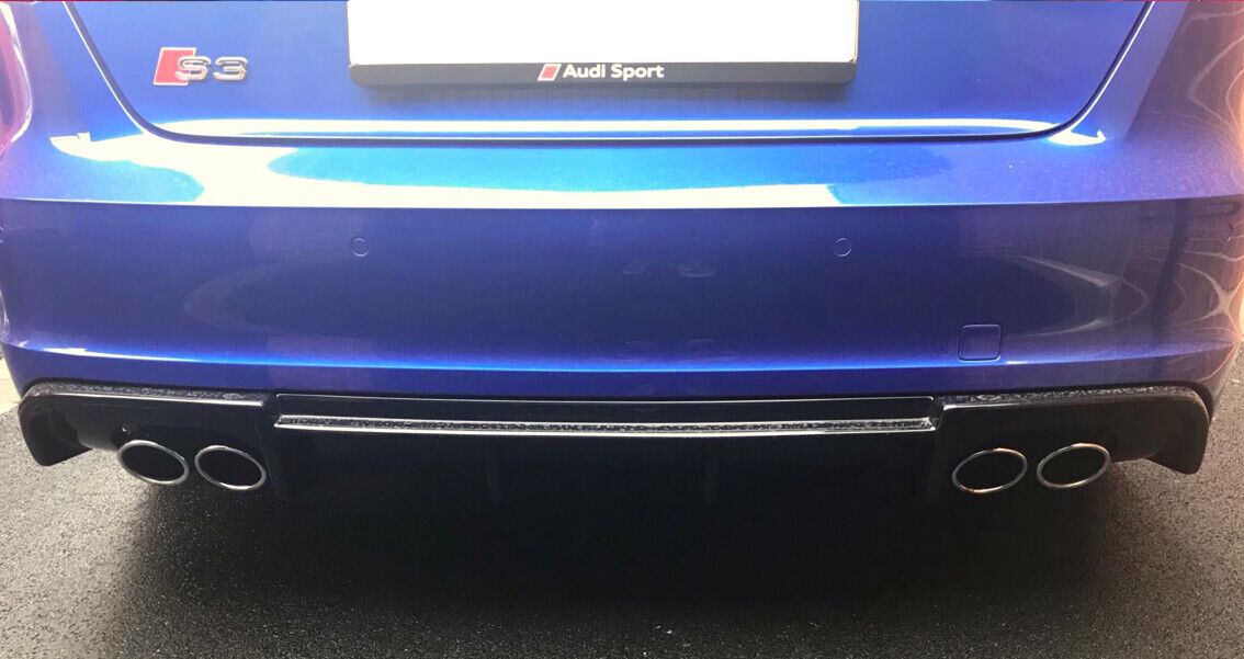 DIFFUSORE  adatto per AUDI A3 8V S-LINE S3 ( 2013-2016 )