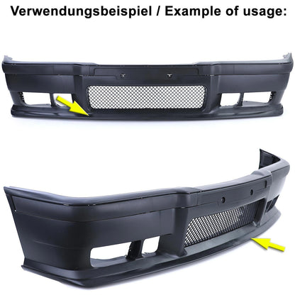 Spada labbro spoiler anteriore per paraurti sportivo adatto per BMW Serie 3 E36 90-99