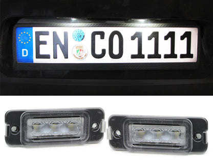 6000K white LED license plate light for Mercedes ML W164 08-11 GL X164 R W251- 