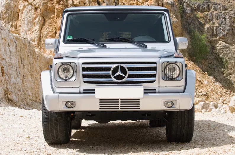 😎KIT 4 FENDERS 10CM SUITABLE FOR MERCEDES G CLASS W463😎 