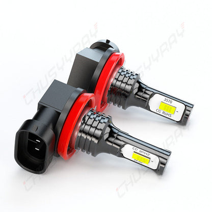 For Chevy Spark 2013-2015 6000K 4pc LED Headlight High/Low Fog Light Bulbs 