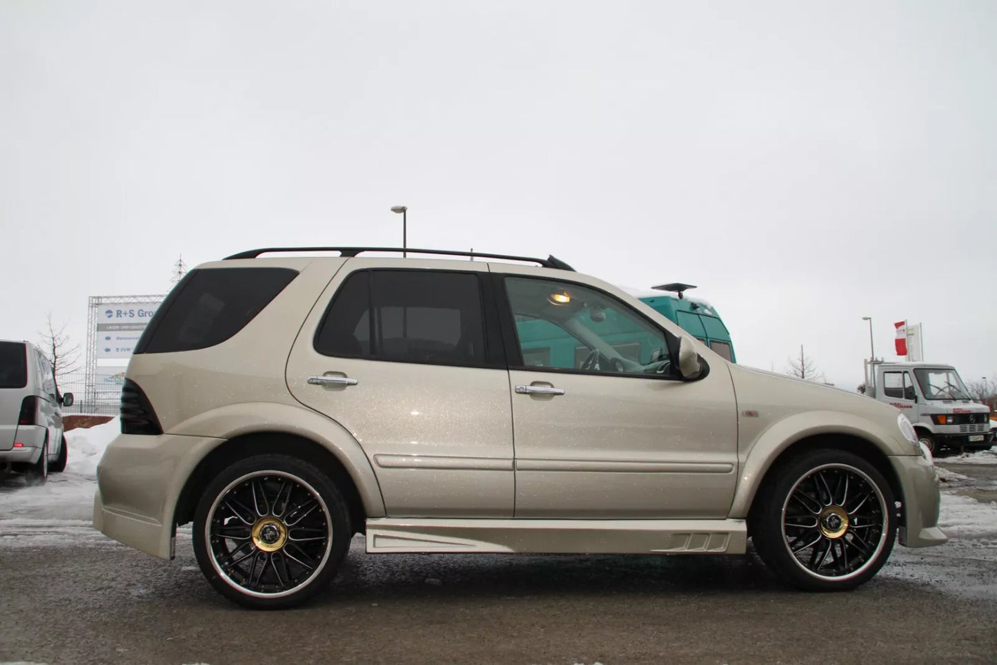 💫 Body Kit Completo per Mercedes ML W163 (1998–2005) – Paraurti Anteriore 💫
