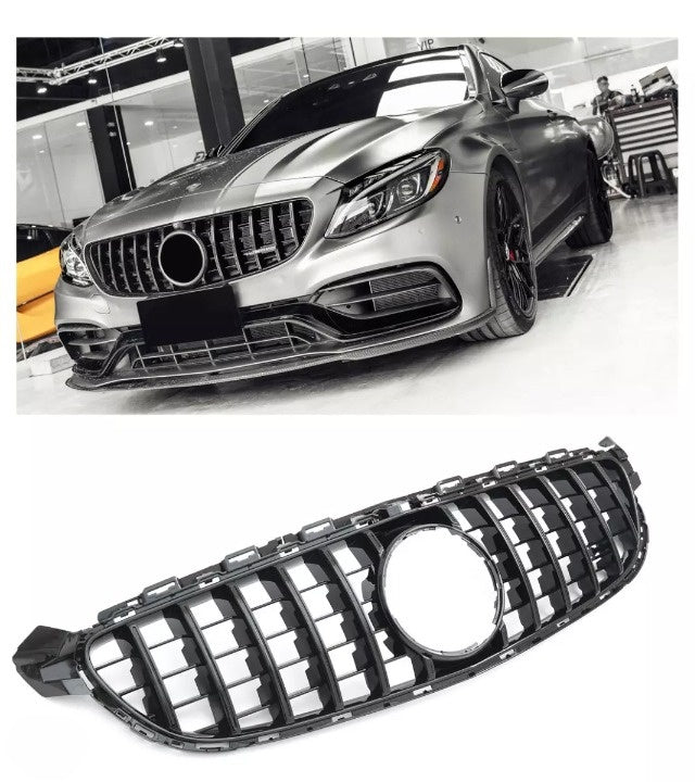✨GRIGLIA RADIATORE SPORTIVA ADATTA PER Mercedes W205 C63 AMG✨