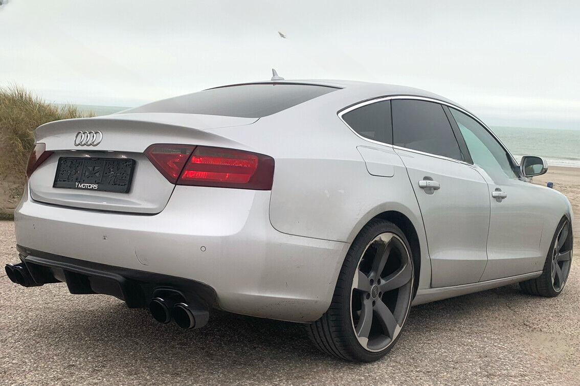 DIFFUSORE AUDI A5 SPORTBACK FACELIFT ( 2012-2016 )PER PARAURTI STANDARD