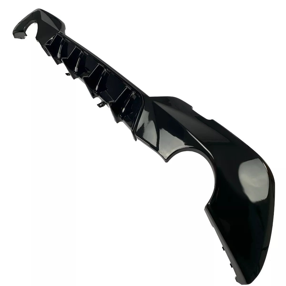 DIFFUSORE NERO LUCIDO ADATTO A BMW SERIE 3 G20 / G21 M SPORT 2018-2022