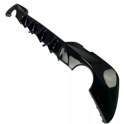 DIFFUSORE NERO LUCIDO ADATTO A BMW SERIE 3 G20 / G21 M SPORT 2018-2022