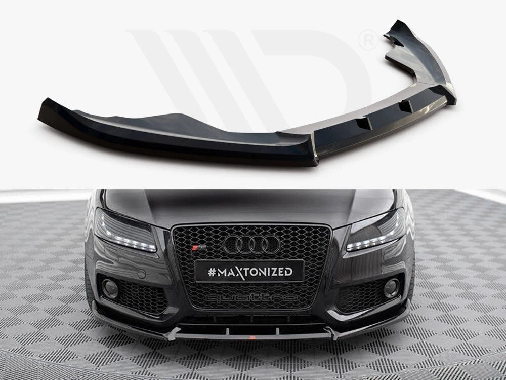 💕  Splitter  adatto  per  AUDI S5/A5 S-LINE 8T  nero  lucido 💕