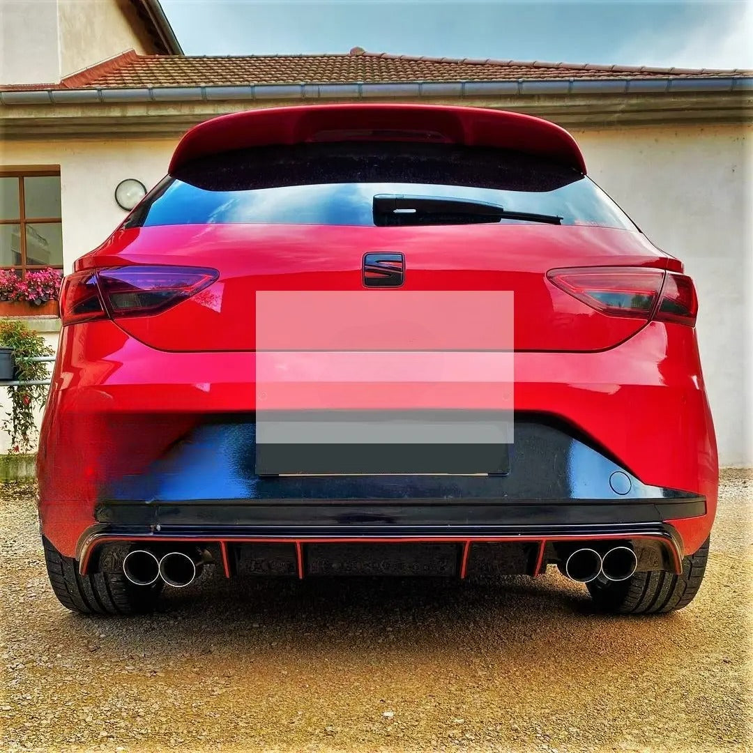 ⭐Glossy Black Rear Spoiler Suitable For SEAT Leon MK3 5F Cupra 2012-20⭐