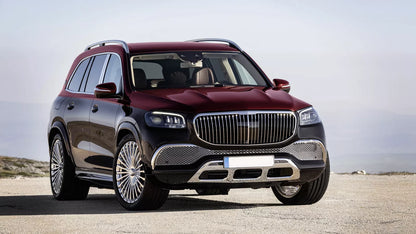 ⭐Griglia anteriore per Mercedes GLS SUV X167 2019-2023 M-Design Cromo ⭐