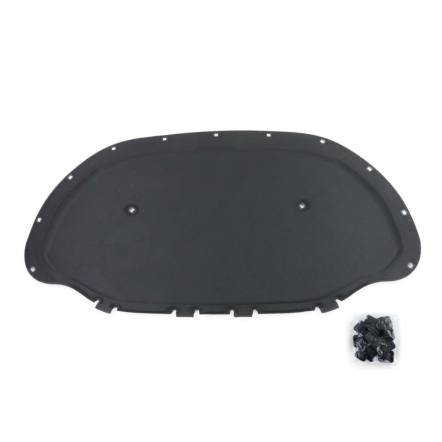 Bonnet insulation mat with clips for Skoda Octavia III 5E from 2012-