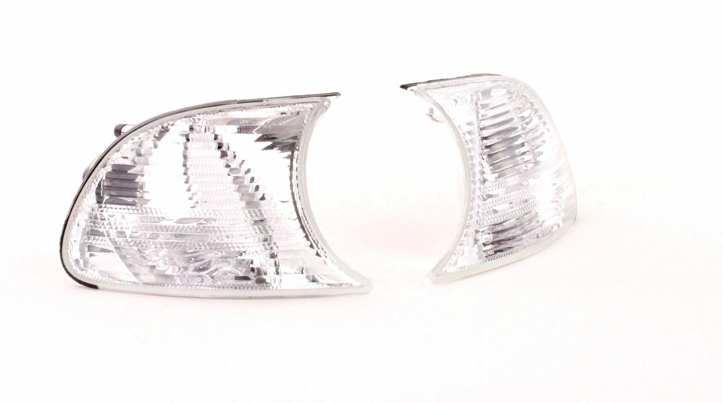 Pair of aftermarket suitable indicators compatible with BMW 3 Series Coupe Cabrio E46 01-03 
