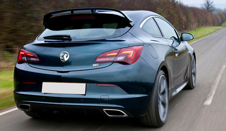SPOILER ADATTO PER VAUXHALL ASTRA J GTC STILE BIPIANO