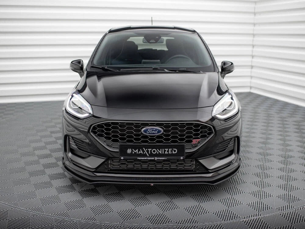 💕 Splitter adatto per   Ford Fiesta ST MK8.5  nero lucido 💕