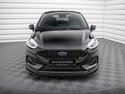 💕 Splitter adatto per   Ford Fiesta ST MK8.5  nero lucido 💕