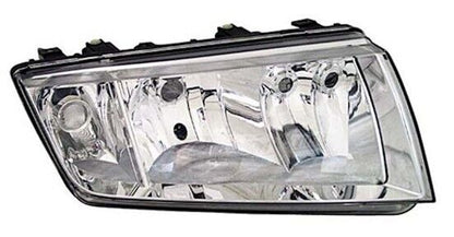 Headlight Set for Skoda Fabia 1 6Y 1999-2008 Chrome H3 H7 LWR 