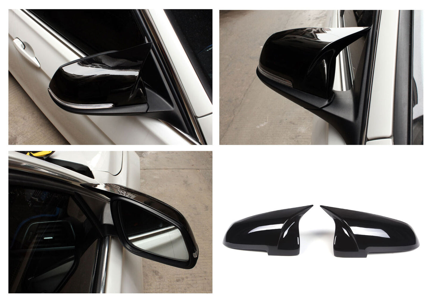 Calotte specchietti neri Sport per cambio Per BMW F10 F11 (LCI) F6 F12 F13 AUTOELEGANCERICAMBI