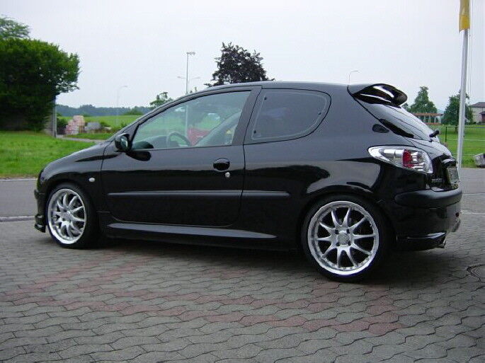 SPOILER ADATTO PER PEUGEOT 206 STYLE GTI ( 1998-2009 )