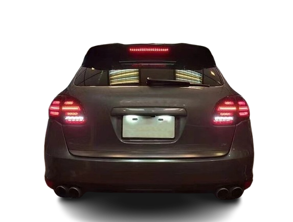 💫ART.4919 FARI POSTERIORI BARRA LED ROSSE FUME' SEQ PER CAYENNE 2010-2015💫