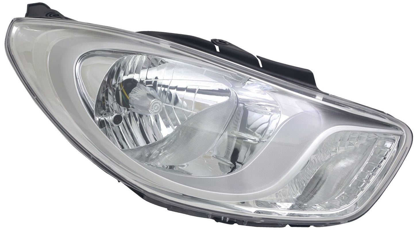 Set fari per Hyundai i10 PA 2010-2013 H4 Attuatore cromato LWR