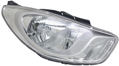Set fari per Hyundai i10 PA 2010-2013 H4 Attuatore cromato LWR
