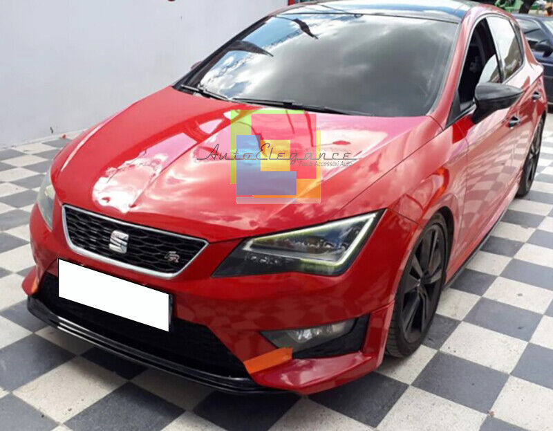 SOTTO PARAURTI ADATTO PER SEAT LEON 5F FR 2012-2016 LOOK DYNAMIC ABS GREZZO 0429