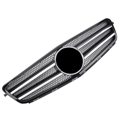 Griglia sportiva per Mercedes W204 S204 C cromata nera C63 AMG