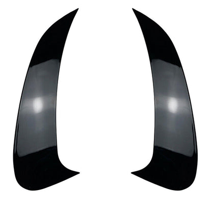 Adatto per Mercedes W206 Classe C posteriore AMG OTTICA FLICS AERO FLAPS NERO
