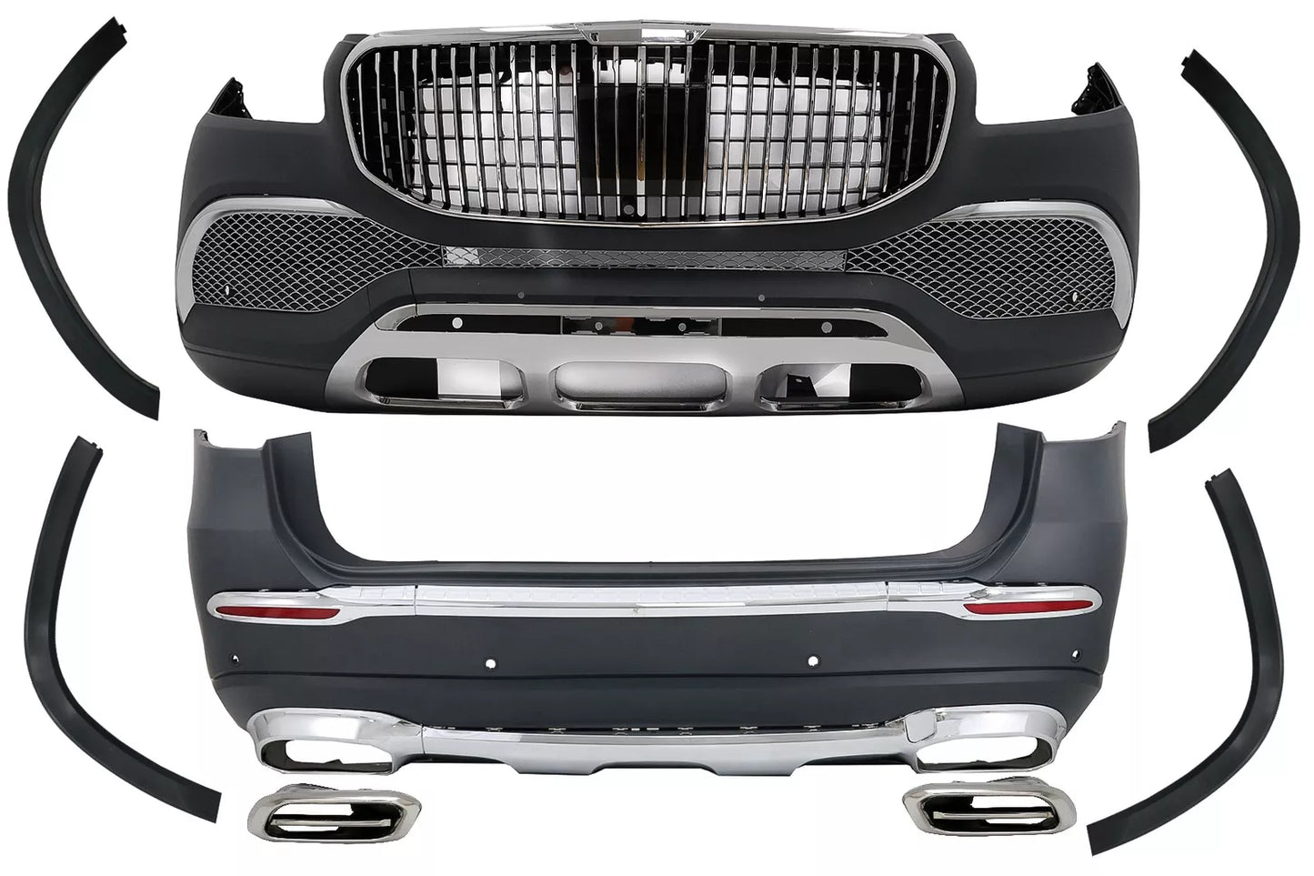 😍Kit conversione carrozzeria per Mercedes GLS X167 19+ paraurti passaruota😍