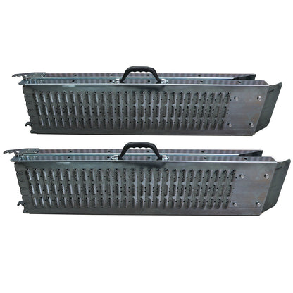 Pack of 2 Loading Ramps, Foldable 180cm for Quads and More, Max 