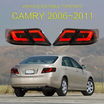 🔥ART.2859 Fanali Posteriori a LED Fumé – Toyota Camry XV40 Sedan (2007–2011)🔥