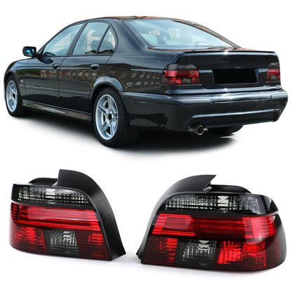 Luci posteriori adatto per BMW Serie 5 E39 berlina 95-00 rosso nero Vetro