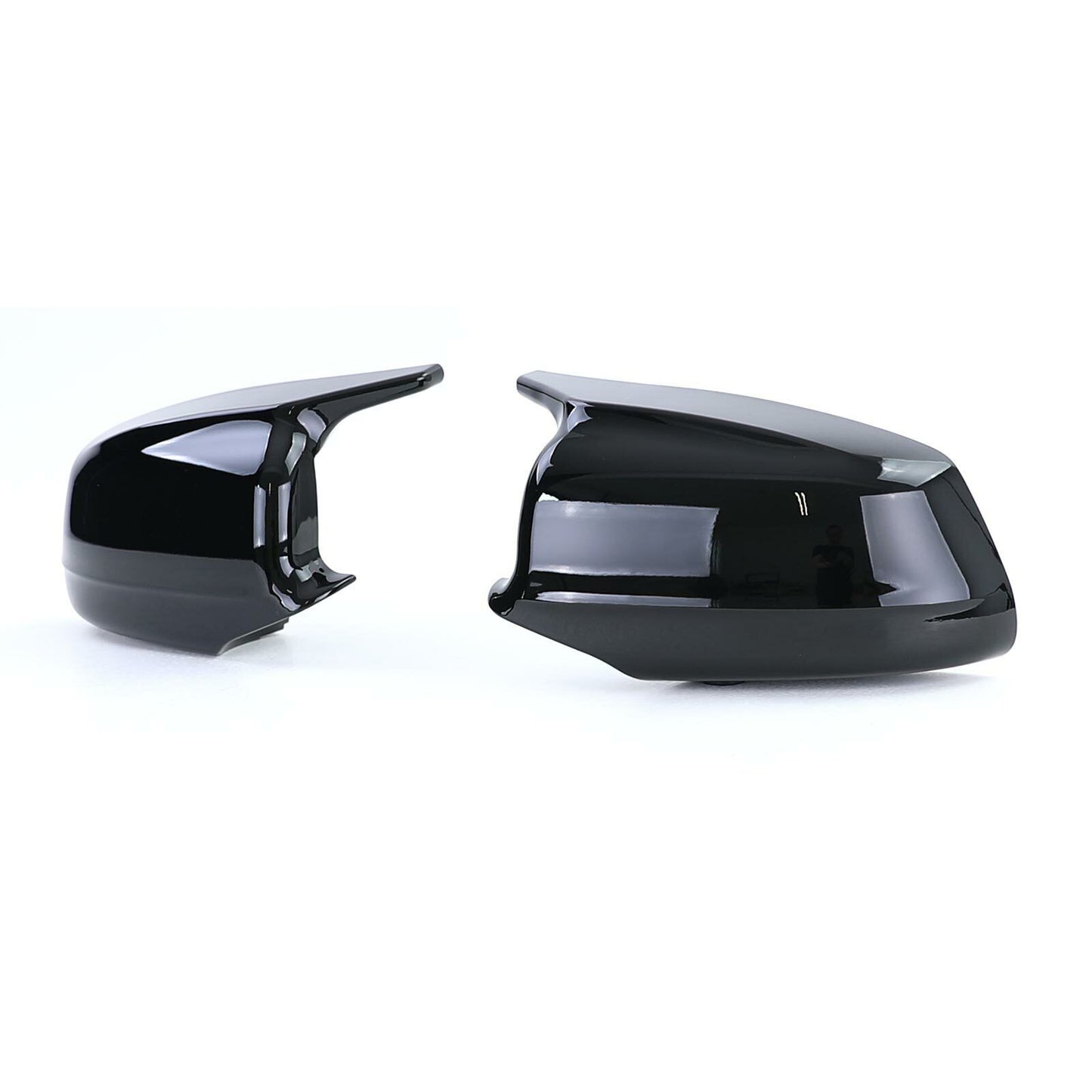 Gloss Black Sport Mirror Replacement Caps Fit For BMW 5 Series F10 F11 10-13 