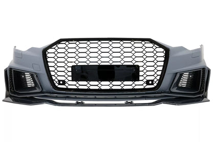 ⭐Paraurti Anteriore Griglia per Audi A6 C8 4K 18-2020 RS6 Design Calandra PDC⭐