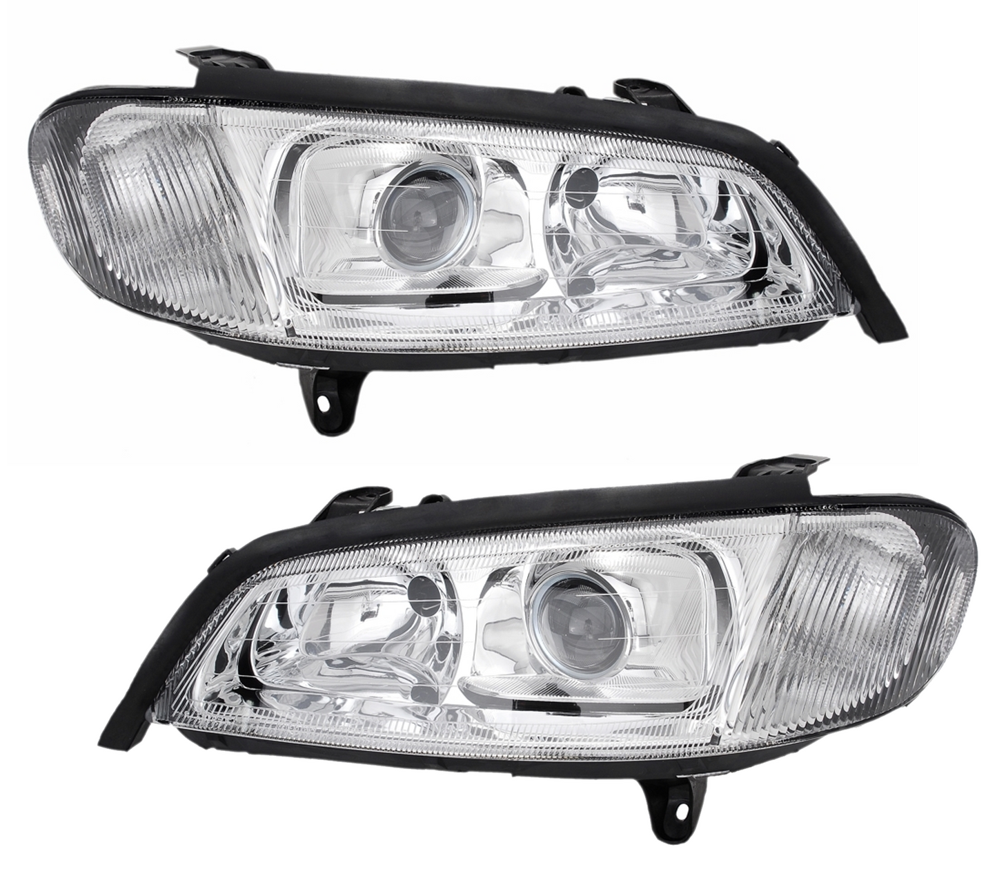 Headlight Set for Opel Omega B 1999-2003 Facelift H1 H7 LWR 